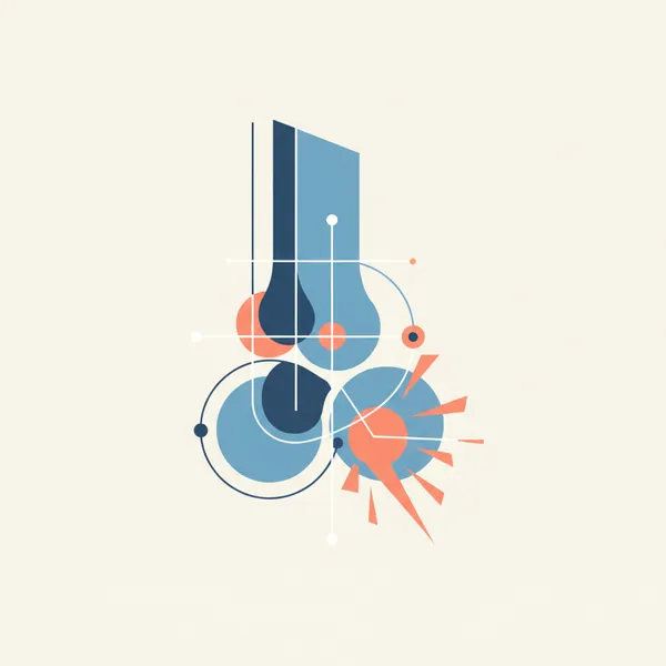 Patní ostruha - ilustrace